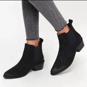 REPORT FOOTWEAR Ladies Black KIRA Chelsea Boots 7M